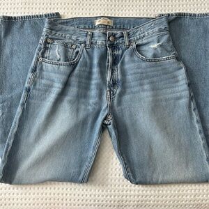 Madewell Women's Light Blue Straight Leg Jeans